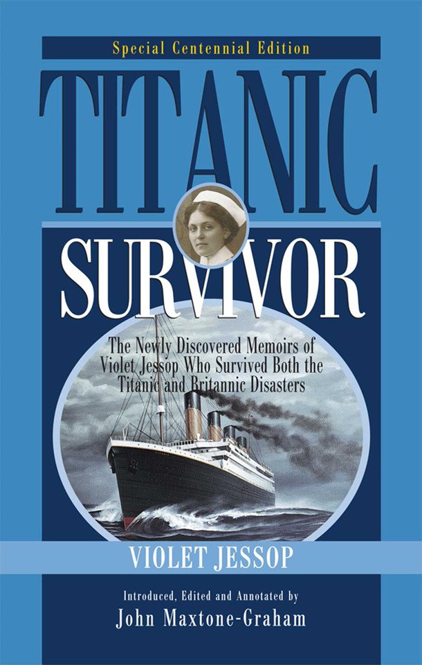 Titanic Survivor book cover by Violet Jessop