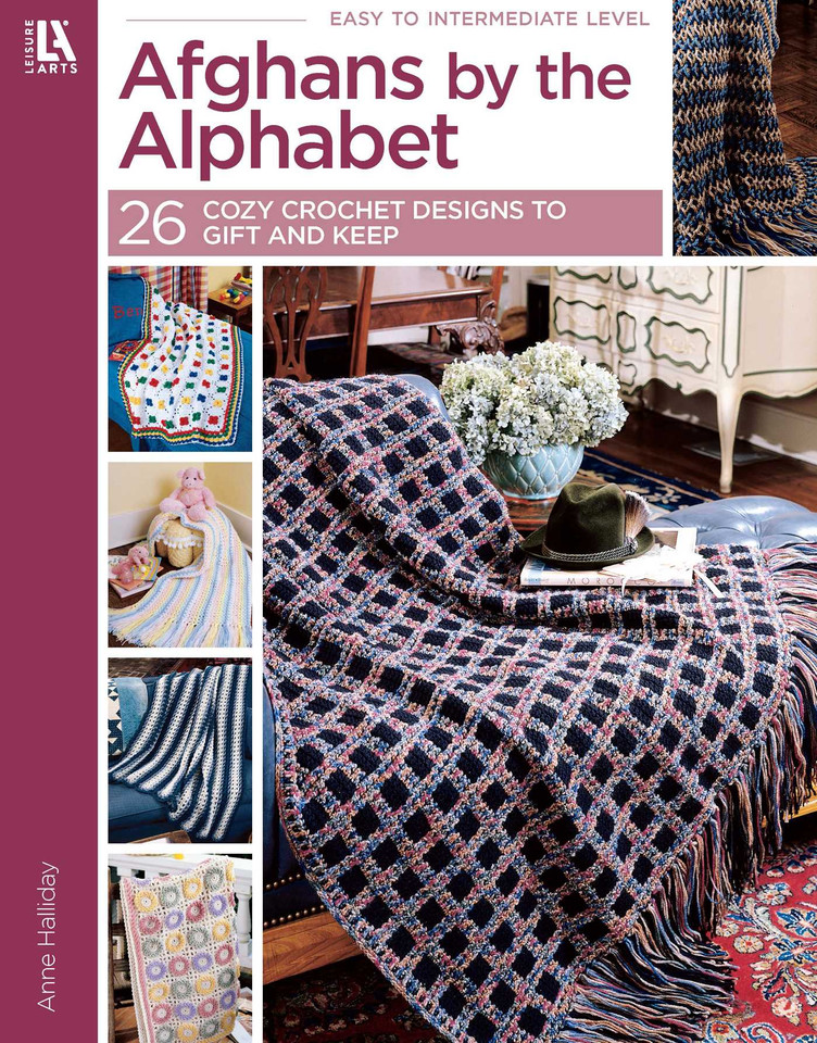 Afghans by the Alphabet: 26 Cozy Crochet Designs to Gift and Keep book cover by Anne Halliday
