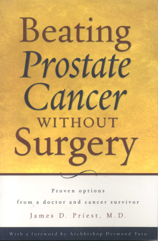 Beating Prostate Cancer Without Surgery book cover by James D. Priest