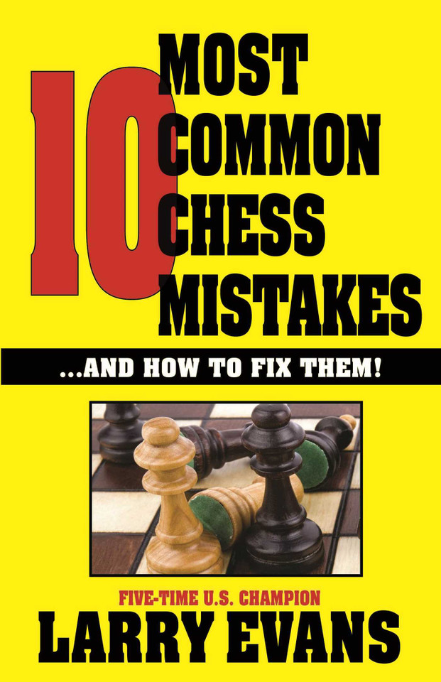 10 Most Common Chess Mistakes book cover by Larry  Evans