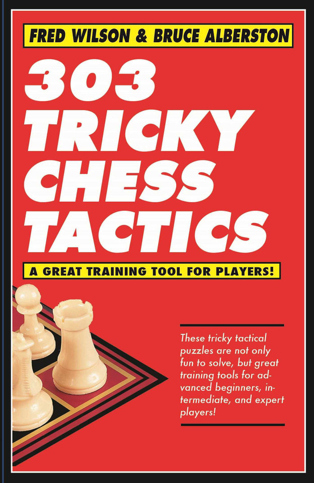 303 Tricky Chess Tactics book cover by Fred Wilson, Bruce Alberston