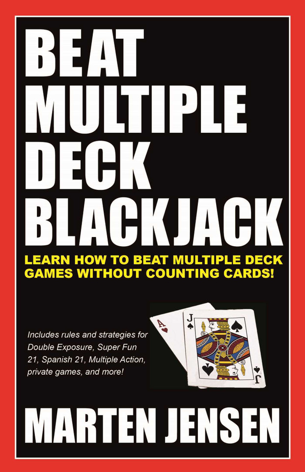 Beat Multiple Deck Blackjack book cover by Marten Jensen