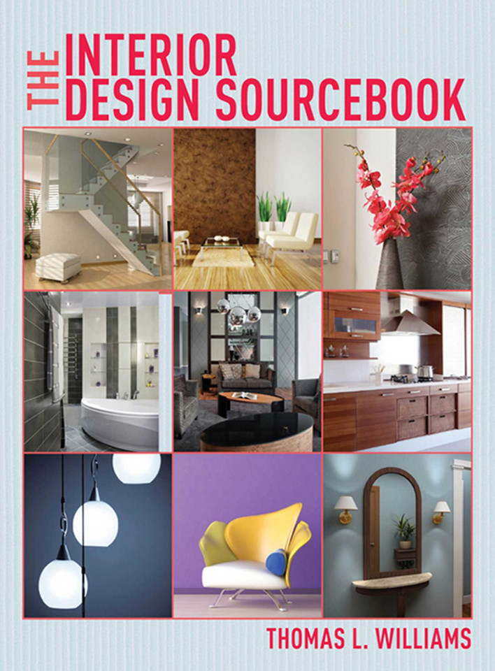 The Interior Design Sourcebook book cover by Thomas L. Williams