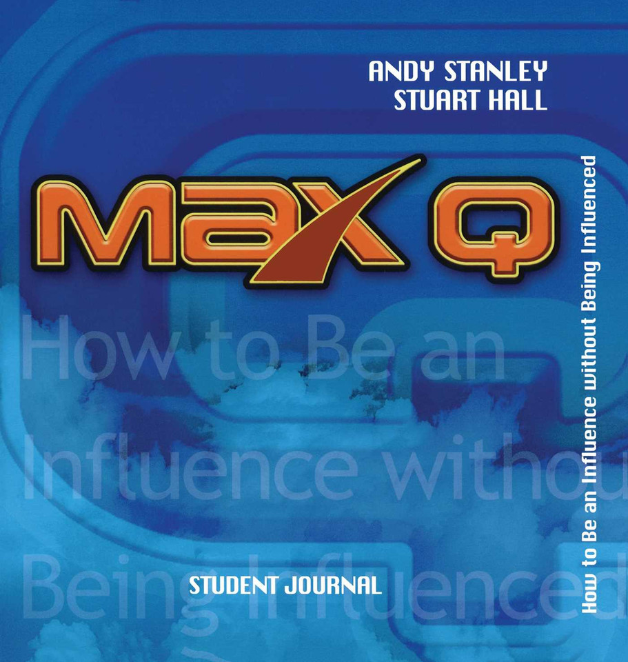 Max Q Student Journal book cover by Andy Stanley, Stuart Hall