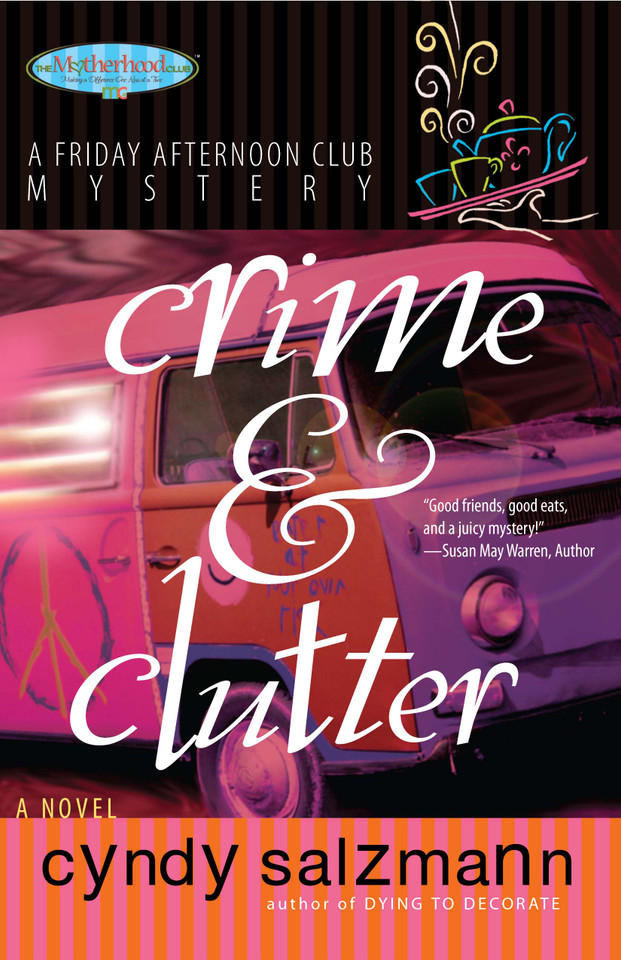 Crime and Clutter (Friday Afternoon Club Mystery) book cover by Cyndy Salzmann