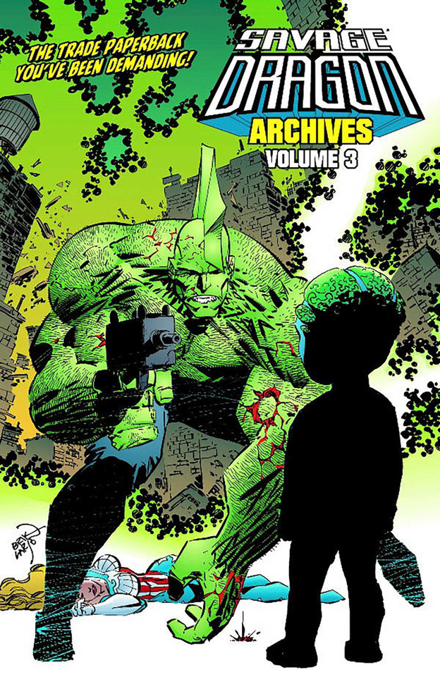 Savage Dragon Archives Volume 3 (Savage Dragon) book cover by Erik Larsen
