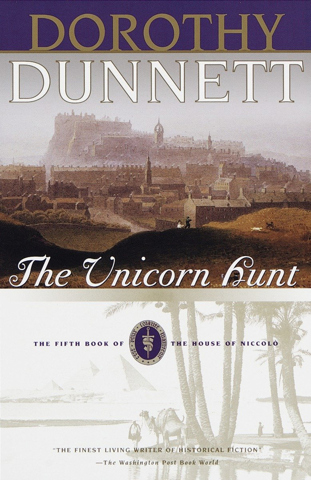 The Unicorn Hunt: Book Five of the House of Niccolo (House of Niccolo Series) book cover by Dorothy Dunnett