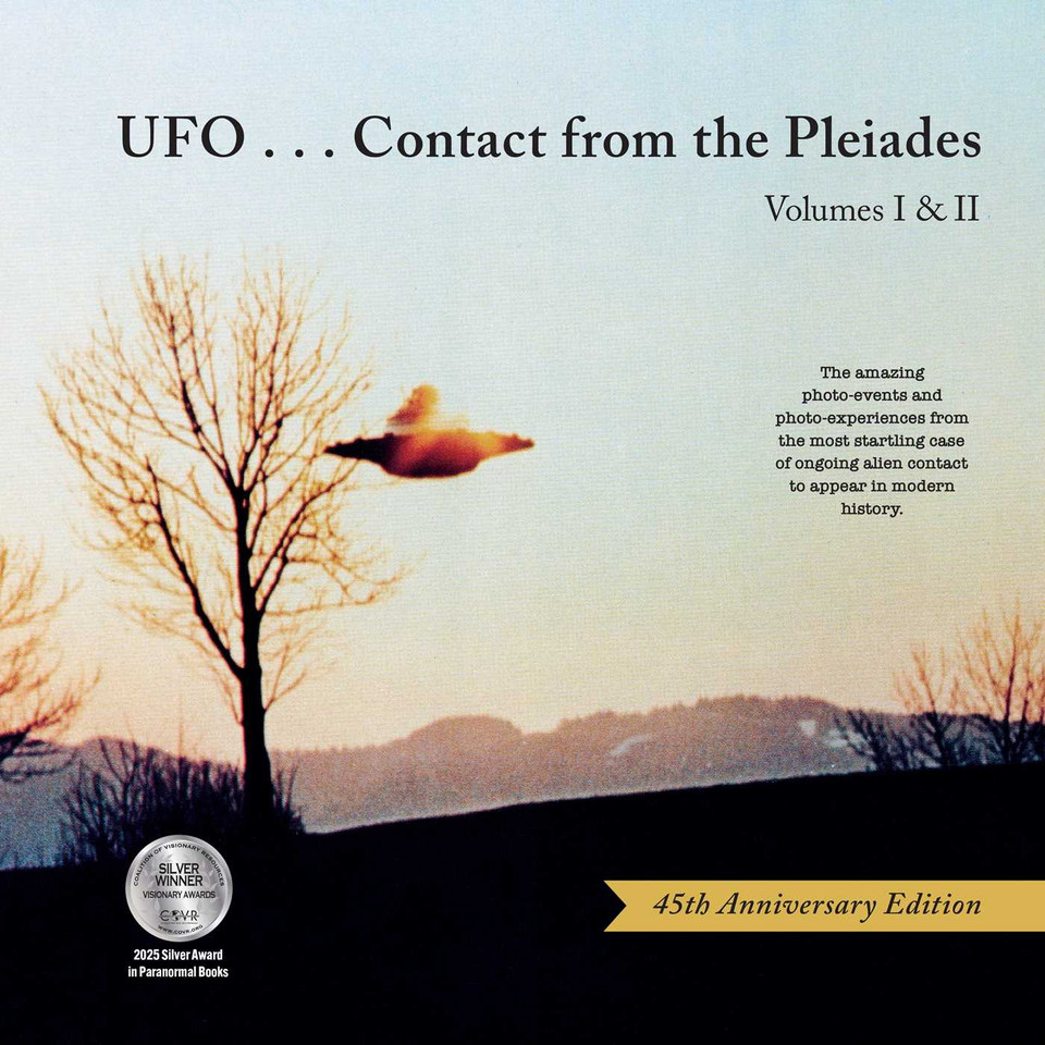 UFO...Contact from the Pleiades (45th Anniversary Edition): Volumes I & II book cover by Brit Elders, Lee Elders