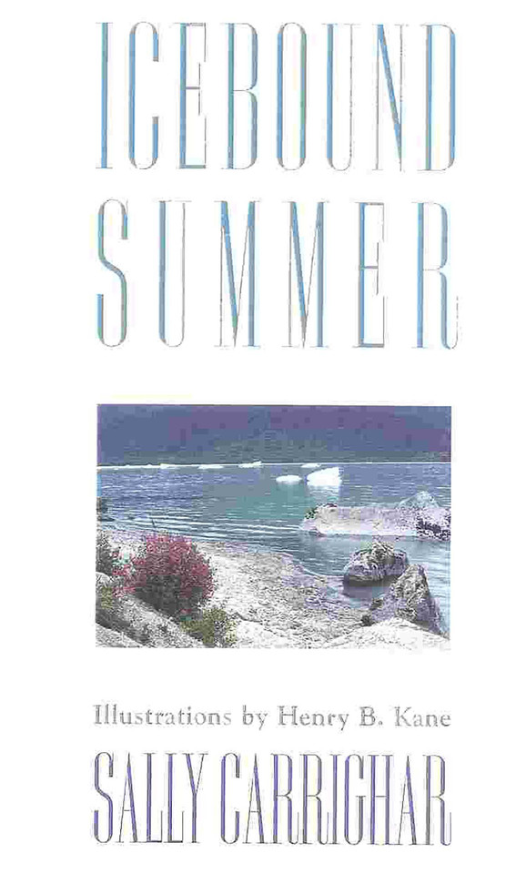 Icebound Summer book cover by Sally Carrighar