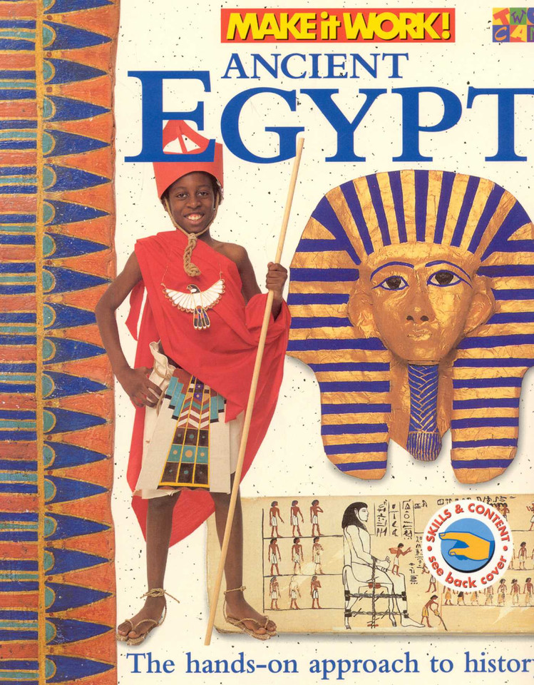 Ancient Egypt (Make It Work! History) book cover by Andrew Haslam