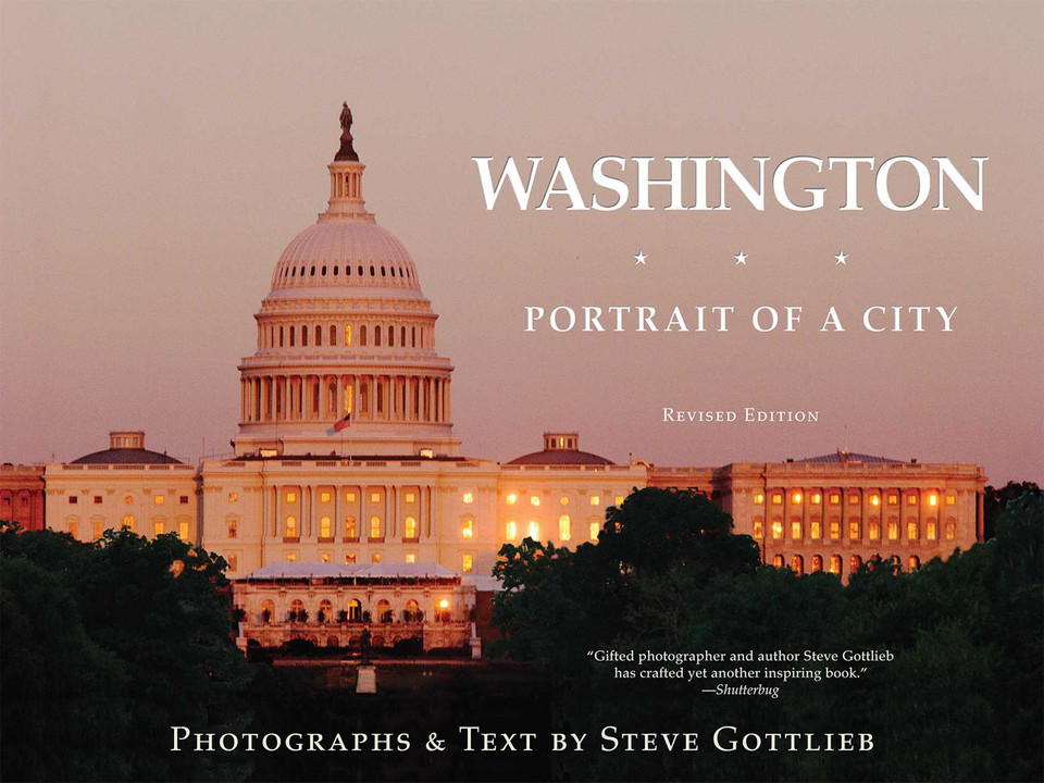 Washington: Portrait of a City book cover by Steve Gottlieb