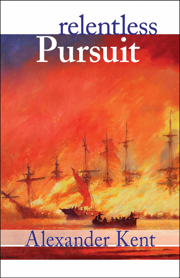 Relentless Pursuit book cover by Alexander Kent