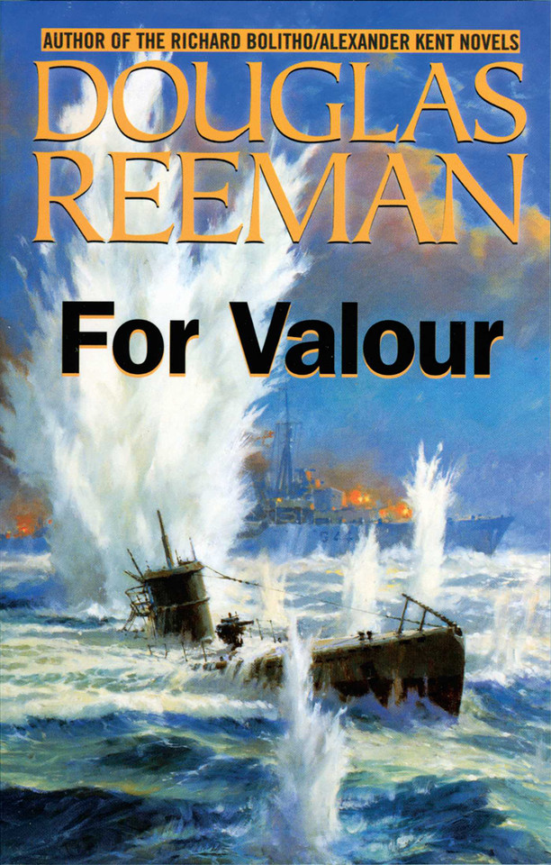 For Valour book cover by Douglas Reeman