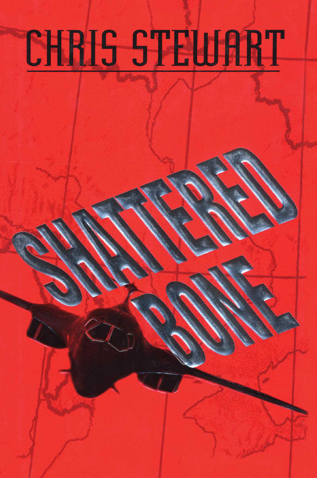 Shattered Bone book cover by Chris Stewart