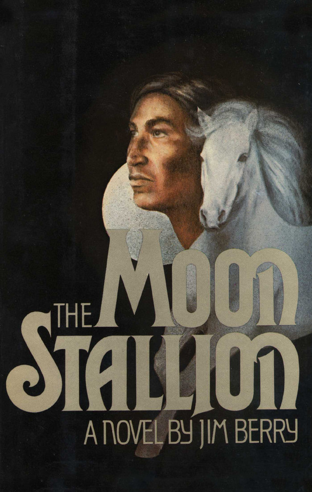 The Moon Stallion book cover by Jim Berry