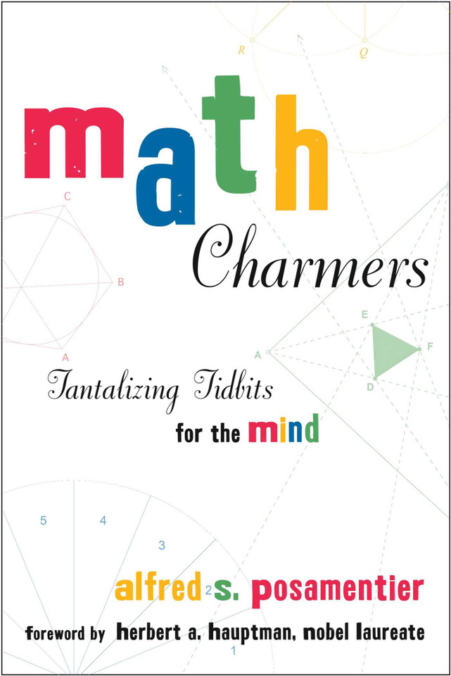 Math Charmers: Tantalizing Tidbits for the Mind book cover by Alfred S. Posamentier
