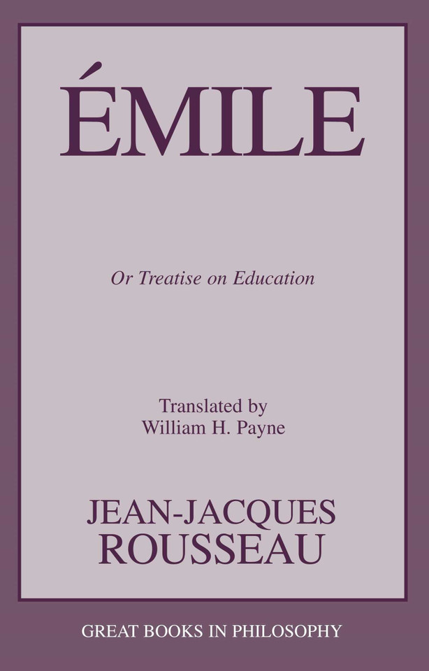 Emile: Or Treatise on Education book cover by Jean-Jacques Rousseau