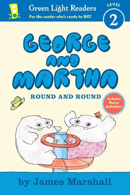 George and Martha: Round and Round (George and Martha #33) book cover by James Marshall