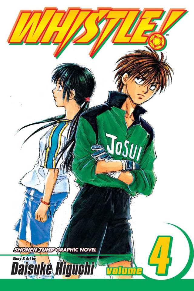 Whistle!, Vol. 4: Re-start (Whistle!) book cover by Daisuke Higuchi