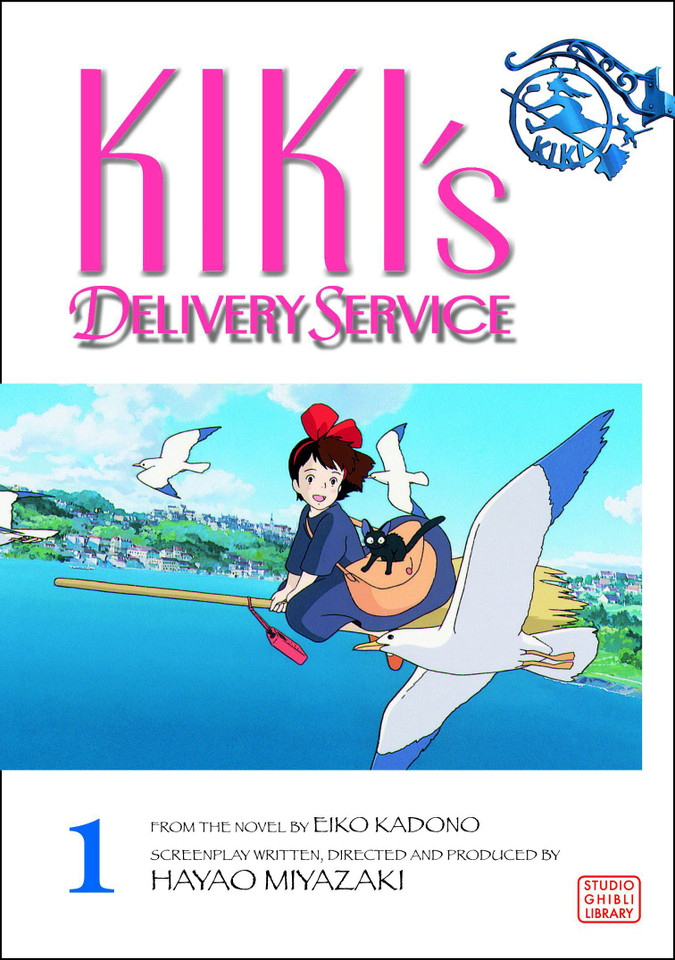 Kiki's Delivery Service Film Comic, Vol. 1 (Kiki's Delivery Service Film Comics) book cover by Hayao Miyazaki
