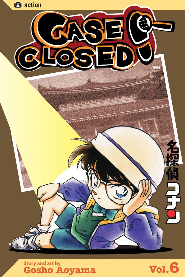 Case Closed, Vol. 6 (Case Closed) book cover by Gosho Aoyama