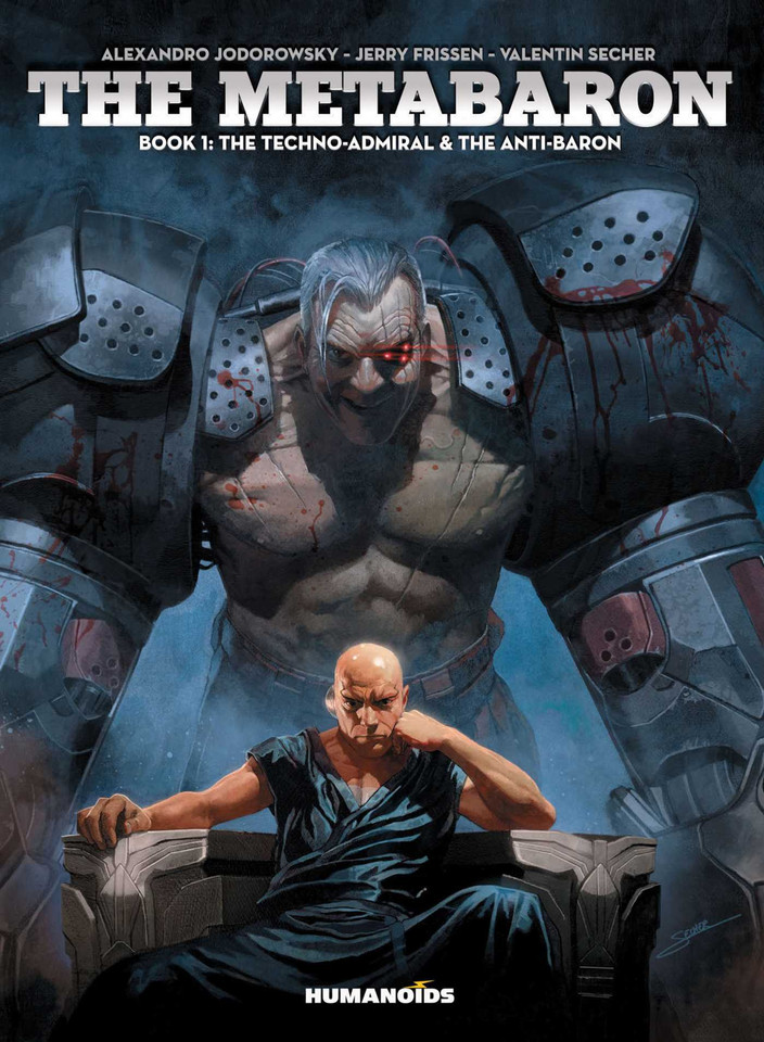 The Metabaron Vol.1: The Techno-Admiral & The Anti-Baron - Oversized Deluxe book cover by Alejandro Jodorowsky, Jerry Frissen