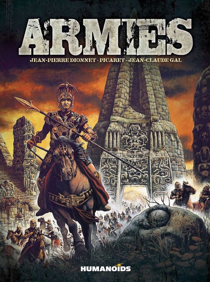 Armies book cover by Jean-Pierre Dionnet, Picaret