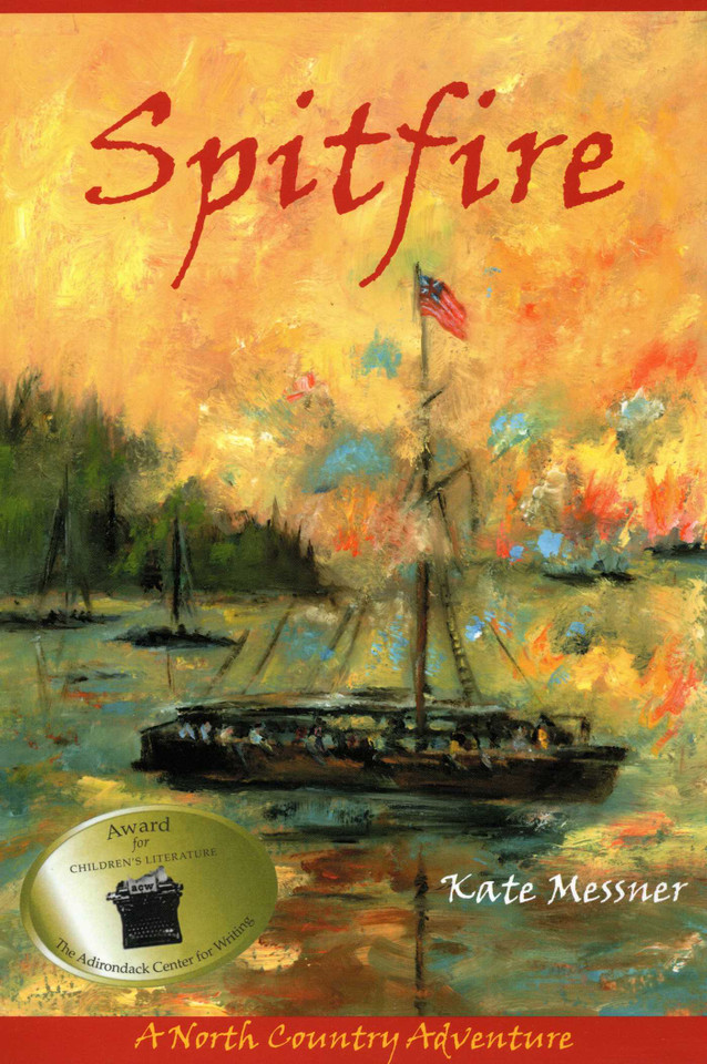 Spitfire: A North Country Adventure book cover by Kate Messner