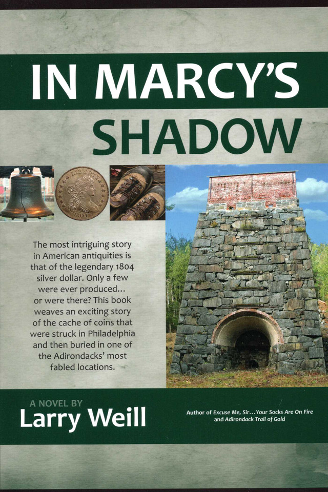 In Marcy's Shadow book cover by Larry Weill