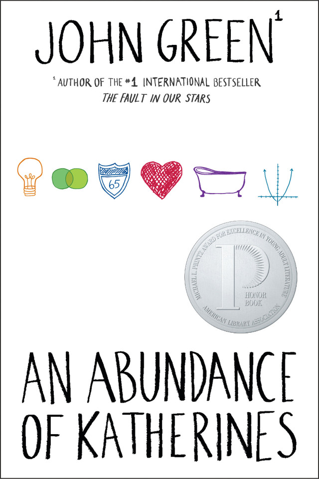 An Abundance of Katherines book cover by John Green