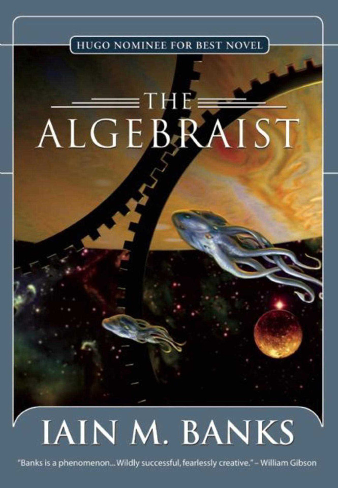The Algebraist book cover by Iain M. Banks