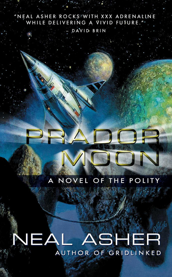 Prador Moon: A Novel of the Polity book cover by Neal Asher