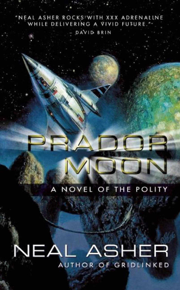 Prador Moon: A Novel of the Polity book cover by Neal Asher