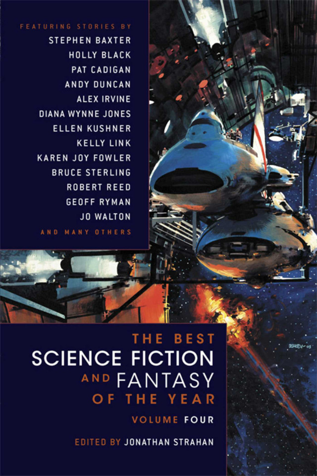 The Best Science Fiction and Fantasy of the Year Volume 4 (Best Science Fiction and Fantasy of the Year) book cover by 