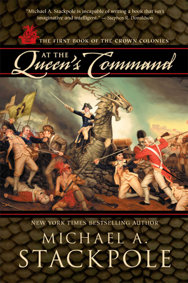 At the Queen's Command: Crown Colonies, Book One (Crown Colonies) book cover by Michael A. Stackpole