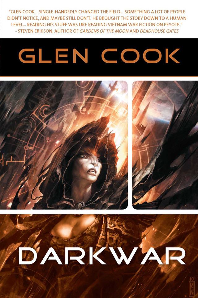 Darkwar book cover by Glen Cook