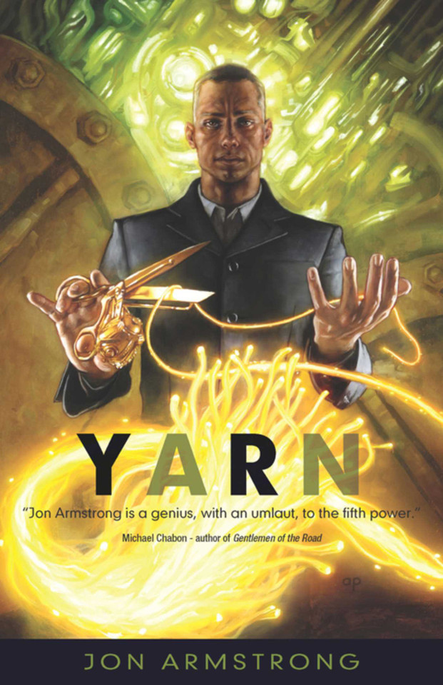 Yarn book cover by Jon Armstrong