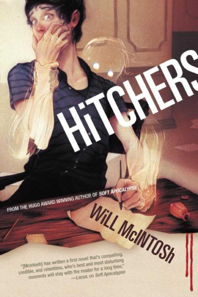 Hitchers book cover by Will McIntosh