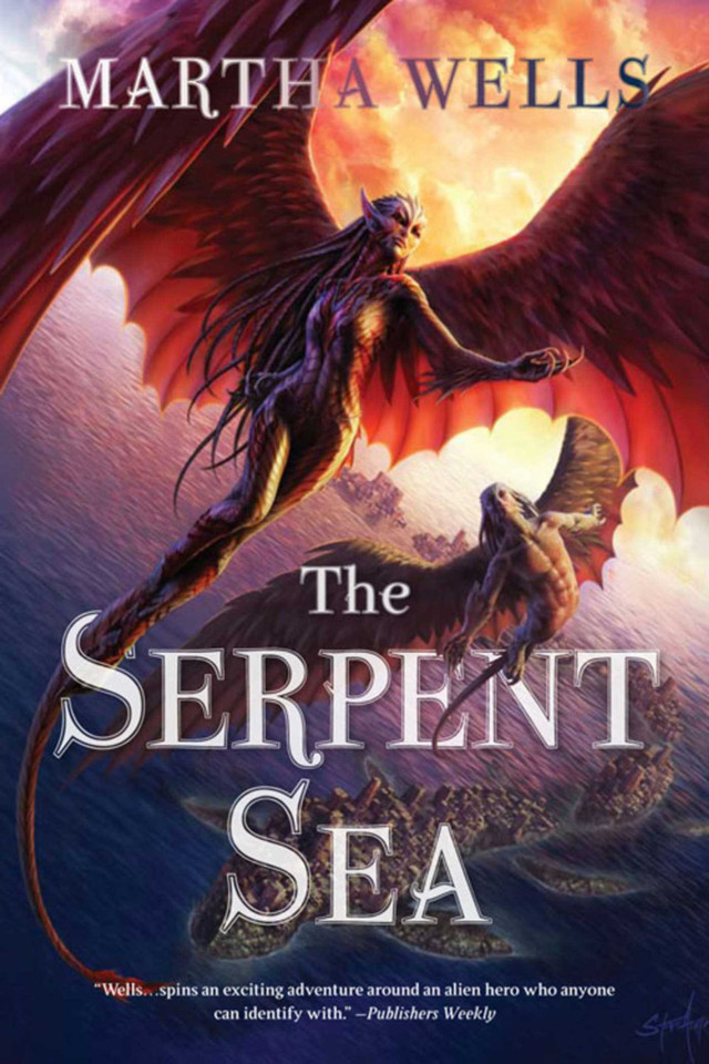 The Serpent Sea: Volume Two of the Books of the Raksura (Books of the Raksura) book cover by Martha Wells