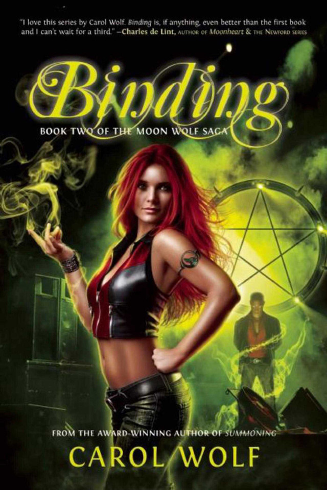 Binding: Book Two of the Moon Wolf Saga (Moon Wolf Saga) book cover by Carol Wolf