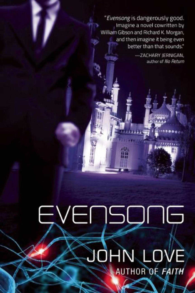 Evensong book cover by John Love