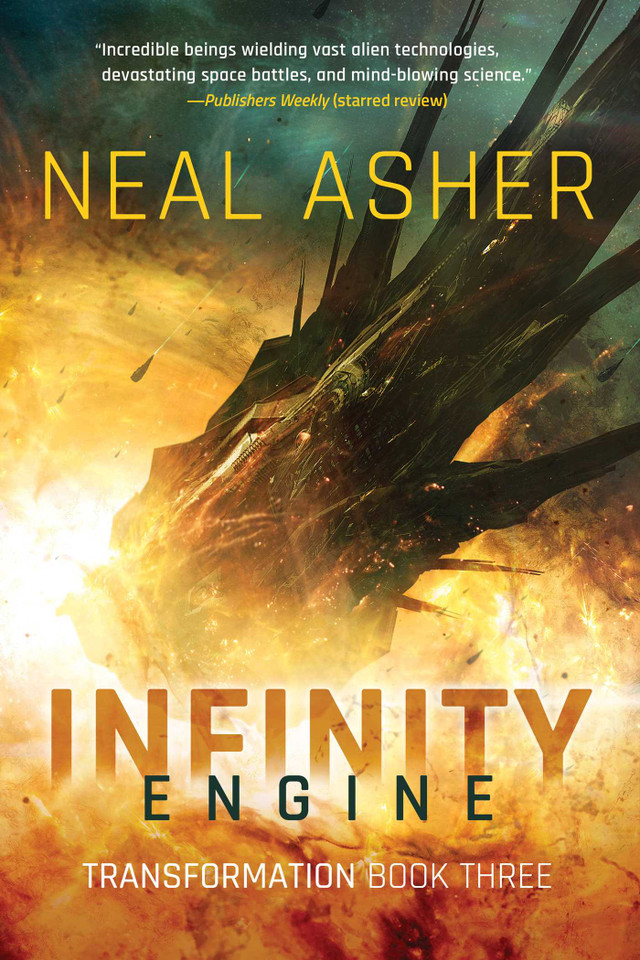 Infinity Engine: Transformation Book Three (Transformation) book cover by Neal Asher
