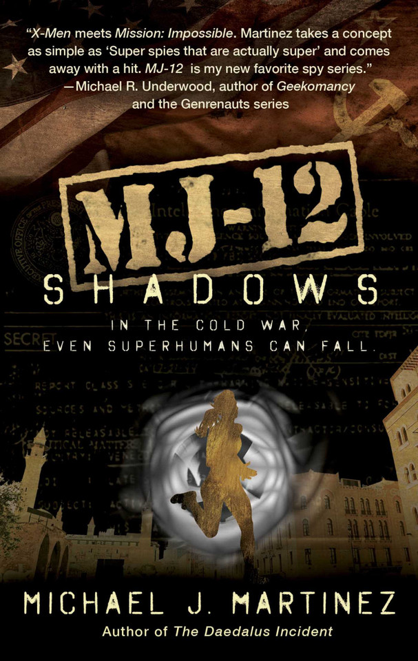 MJ-12: Shadows: A MAJESTIC-12 Thriller (MAJESTIC-12) book cover by Michael J. Martinez