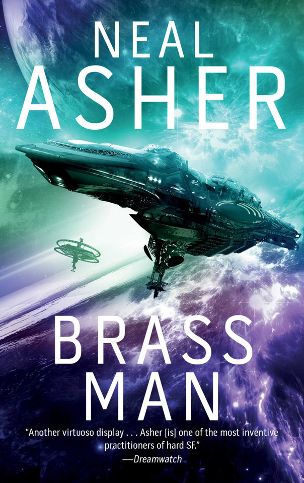 Brass Man: The Third Agent Cormac Novel (Agent Cormac) book cover by Neal Asher