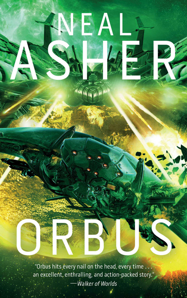 Orbus: The Third Spatterjay Novel (Spatterjay) book cover by Neal Asher