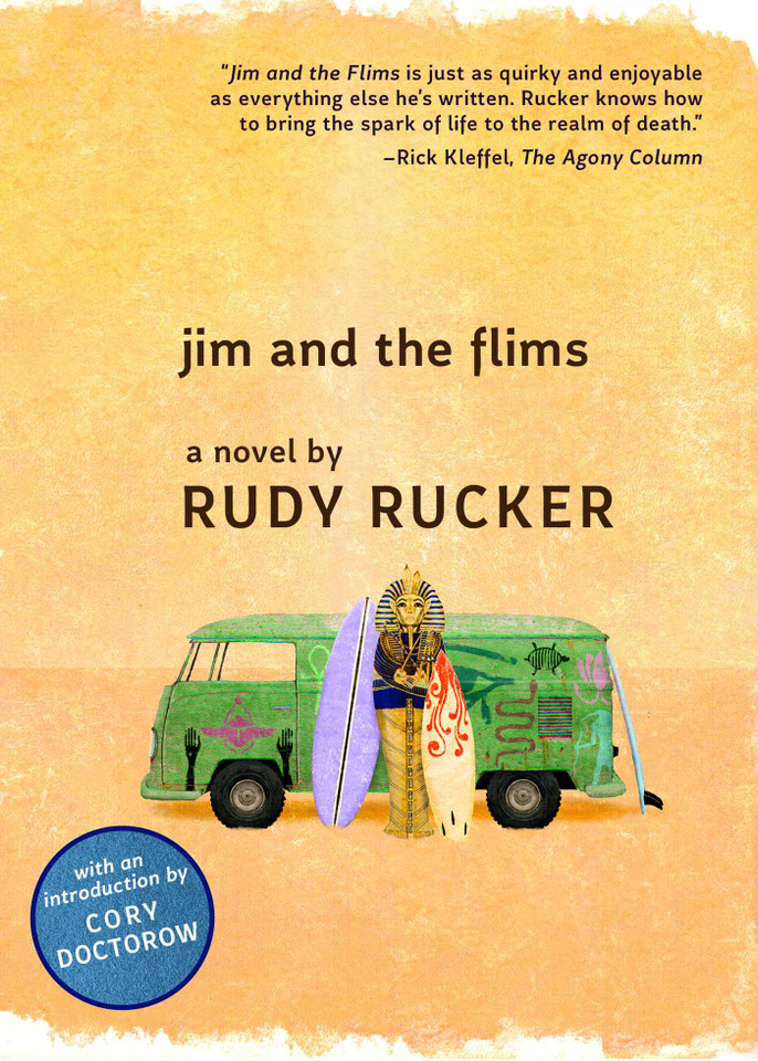 Jim and the Flims book cover by Rudy Rucker