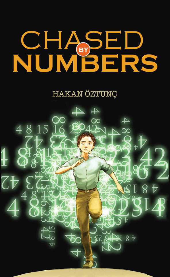 Chased by Numbers book cover by Hakan Oztunc