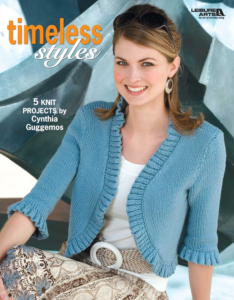 Timeless Styles—5 Knit Projects book cover by Cynthia Guggemos