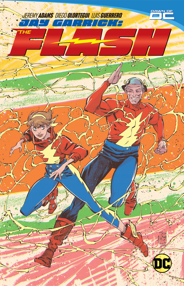 Jay Garrick: The Flash book cover by Jeremy Adams