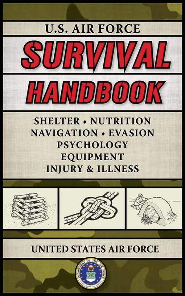 U.S. Air Force Survival Handbook (US Army Survival) book cover by United States Air Force